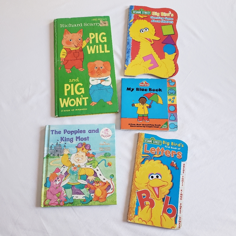 FREE with Purchase Lot of Five Children's Books